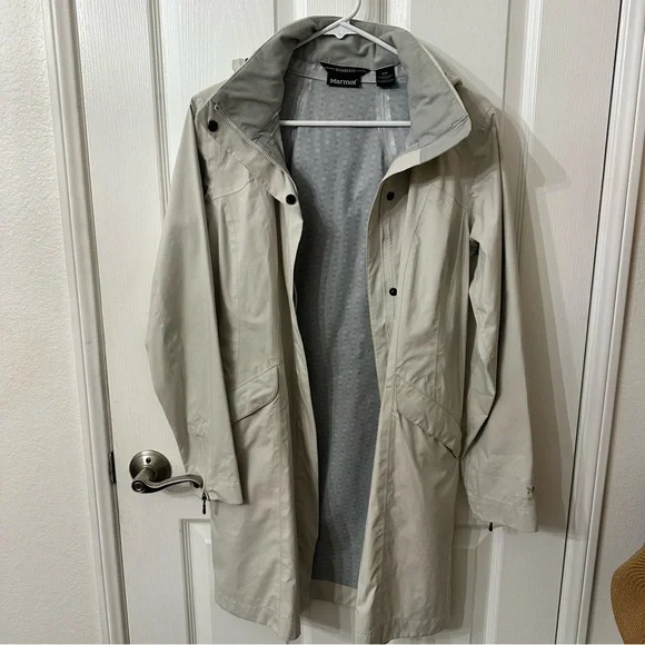 Marmot women's MemBrain® long rain jacket, M - Picture 2 of 7